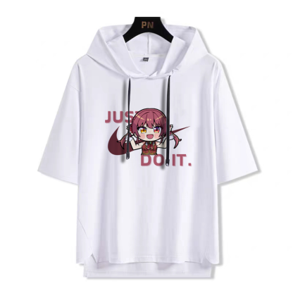 Vtuber Hololive新款 親子情侶男女款連帽短袖T恤-ZUIHANG SHOP