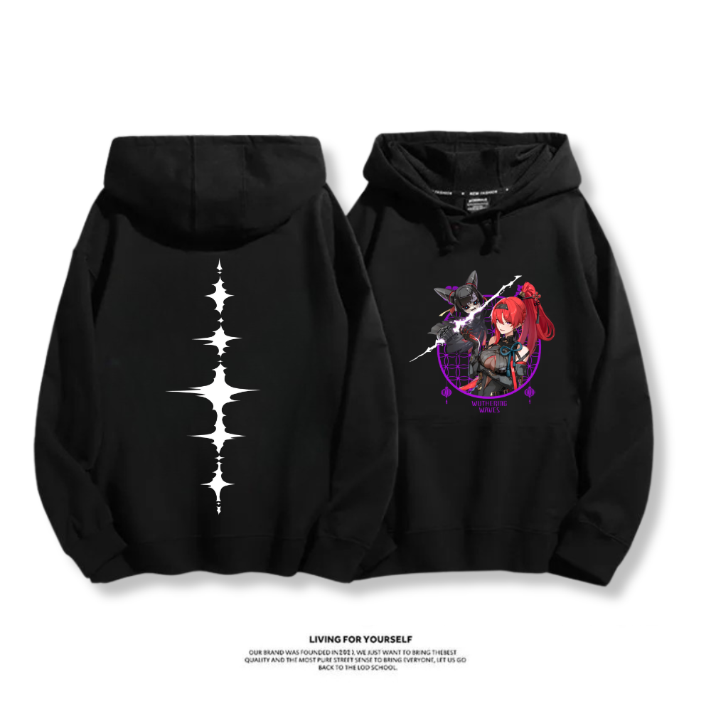 鳴潮新款 親子情侶男女款連帽衛衣