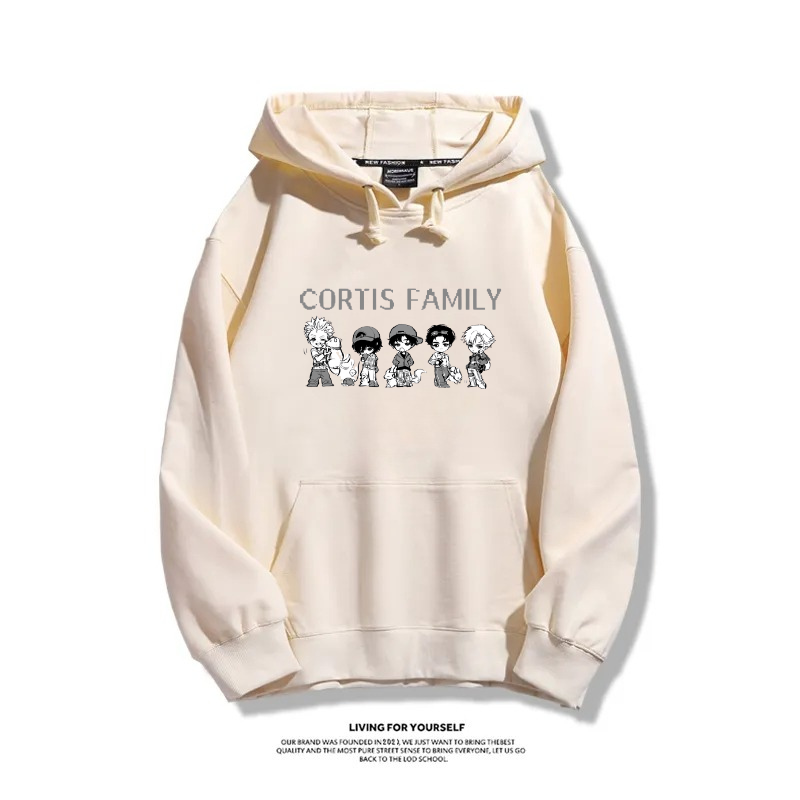 CORTIS 2025秋冬新款 親子情侶男女連帽衛衣