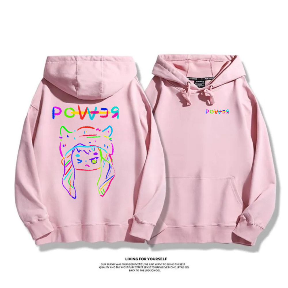 GD權志龍 2025秋冬新款 親子情侶男女連帽衛衣