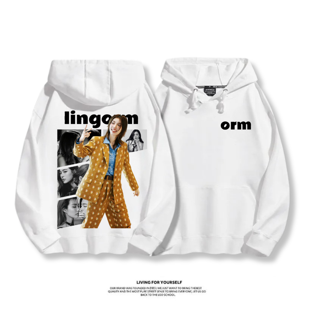 LINGORM 2025秋冬新款 親子情侶男女連帽衛衣