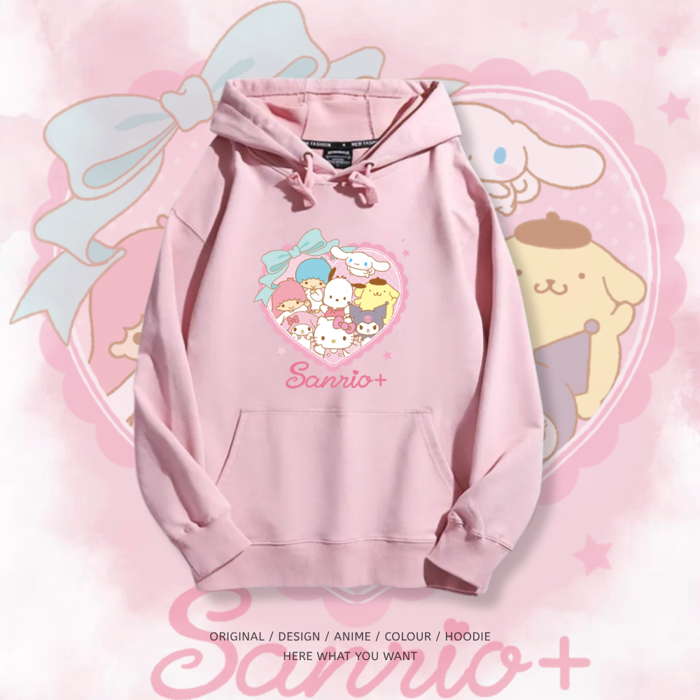 三麗歐全家福 2025秋冬新款 親子情侶裝連帽衛衣