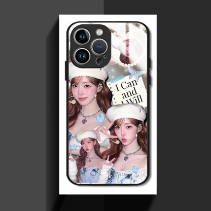 Aespa新款高清全包防摔玻璃殼