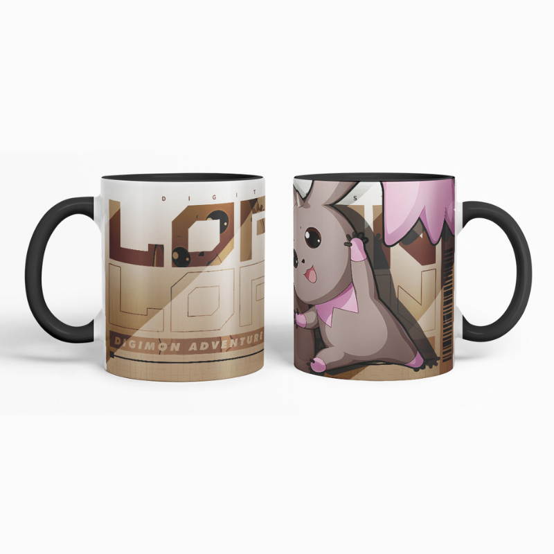 數碼寶貝 同人周邊陶瓷馬克杯