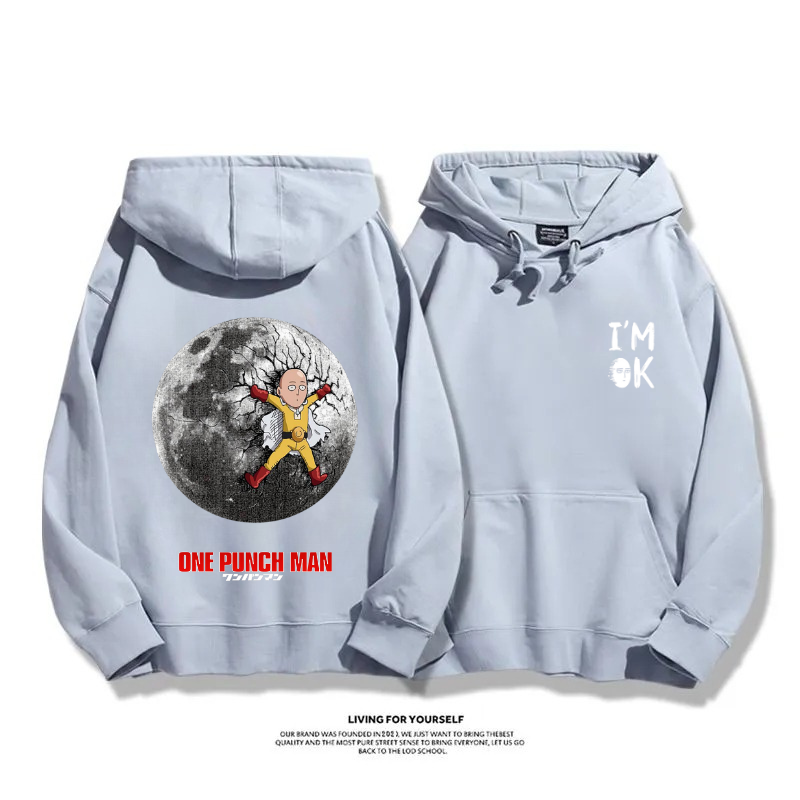 一拳超人 2025秋冬新款 親子情侶裝連帽衛衣