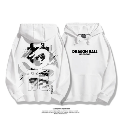 七龍珠 秋冬聯名新款 親子情侶裝連帽衛衣