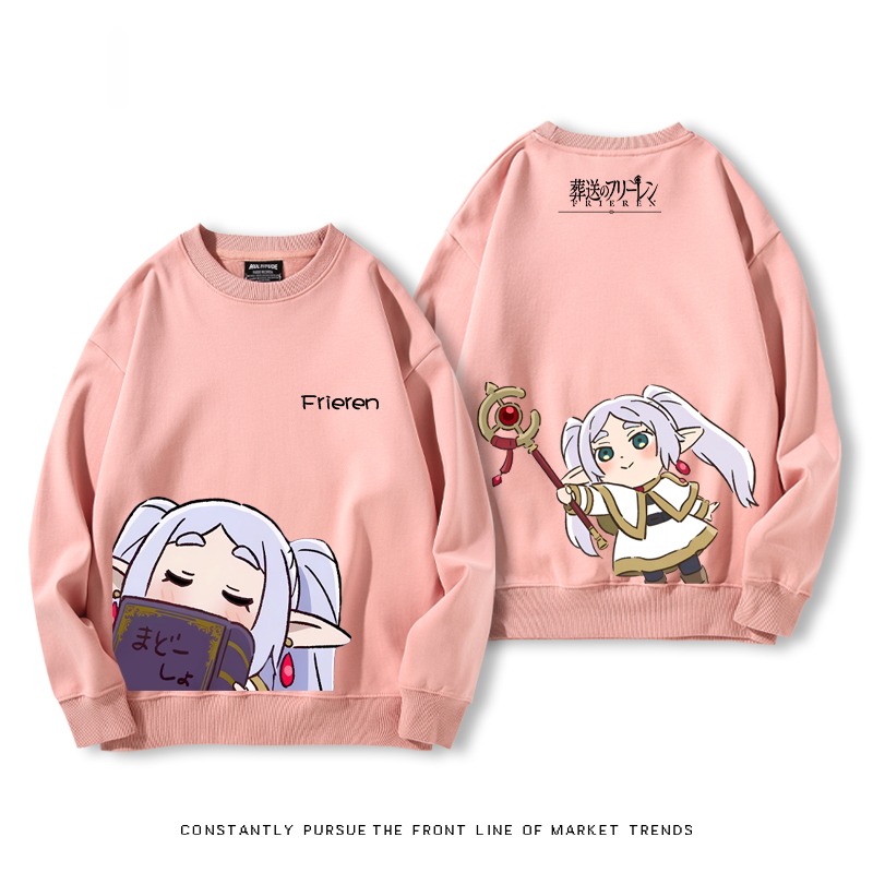 葬送的芙莉蓮 秋冬新款 親子情侶裝圓領長袖