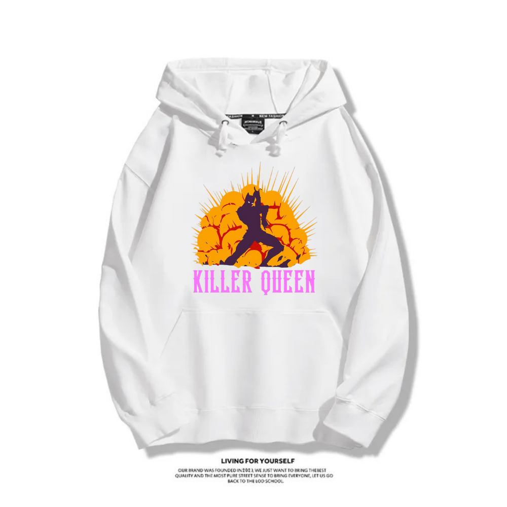 JoJo的奇妙冒險 吉良吉影 親子情侶裝連帽衛衣