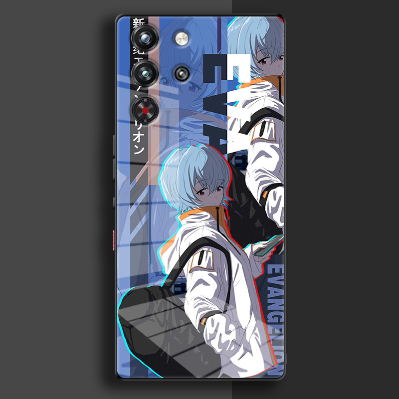 紅魔新世紀福音戰士EVA鋼化玻璃手機殼