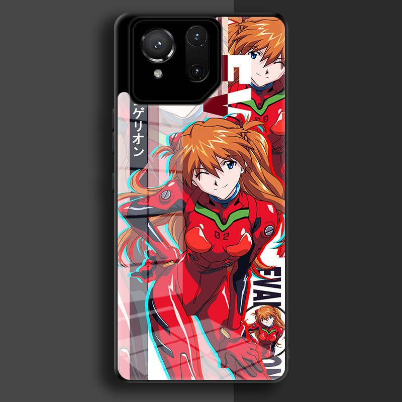 ROG新世紀福音戰士鋼化玻璃手機殼