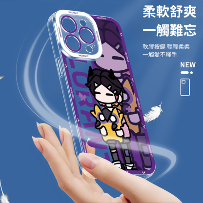 VALORANT天使眼透明防摔軟殼