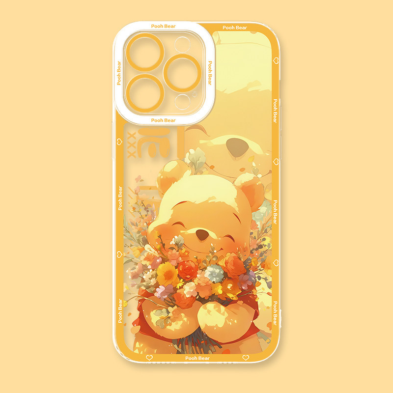 Pooh Bear小熊維尼 天使眼透明手機殼