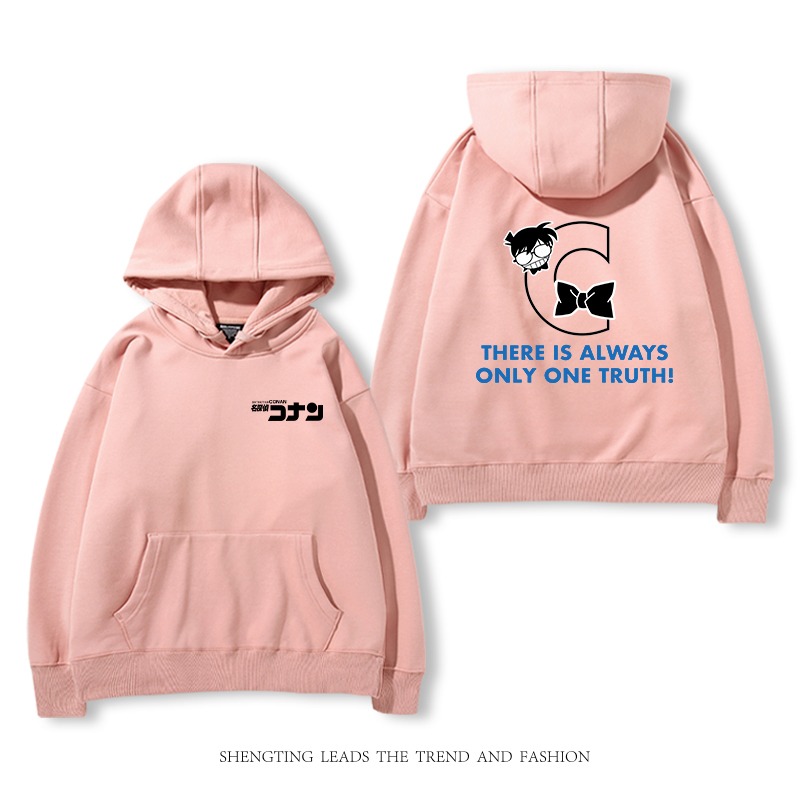 名偵探柯南 2025秋冬新款 親子情侶裝連帽衛衣