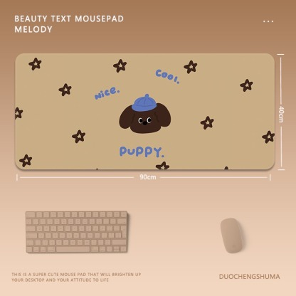 可愛卡通 主題桌墊 布質滑鼠墊-ZUIHANG SHOP