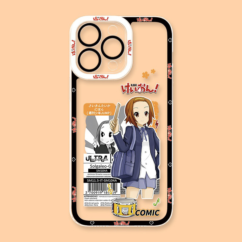 輕音少女天使眼透明防摔軟殼-ZUIHANG SHOP