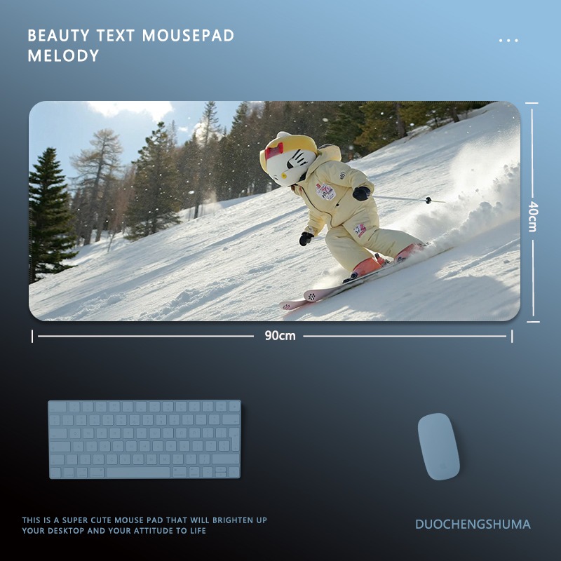 Hello Kitty 主題桌墊 布質滑鼠墊-ZUIHANG SHOP