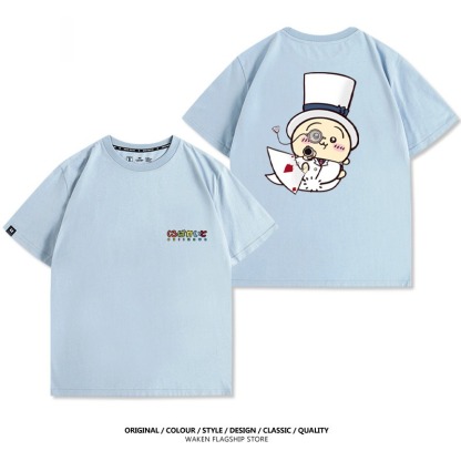 Chiikawa 2025親子情侶男女同款 印花短袖T恤