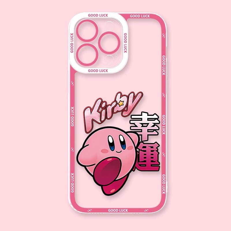 星之卡比天使眼透明防摔軟殼