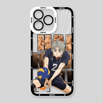 排球少年天使眼透明防摔軟殼-ZUIHANG SHOP