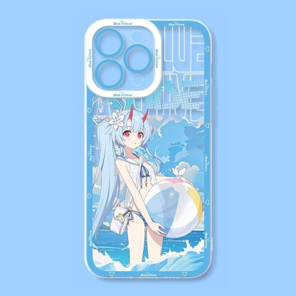 蔚藍檔案天使眼透明防摔軟殼-ZUIHANG SHOP