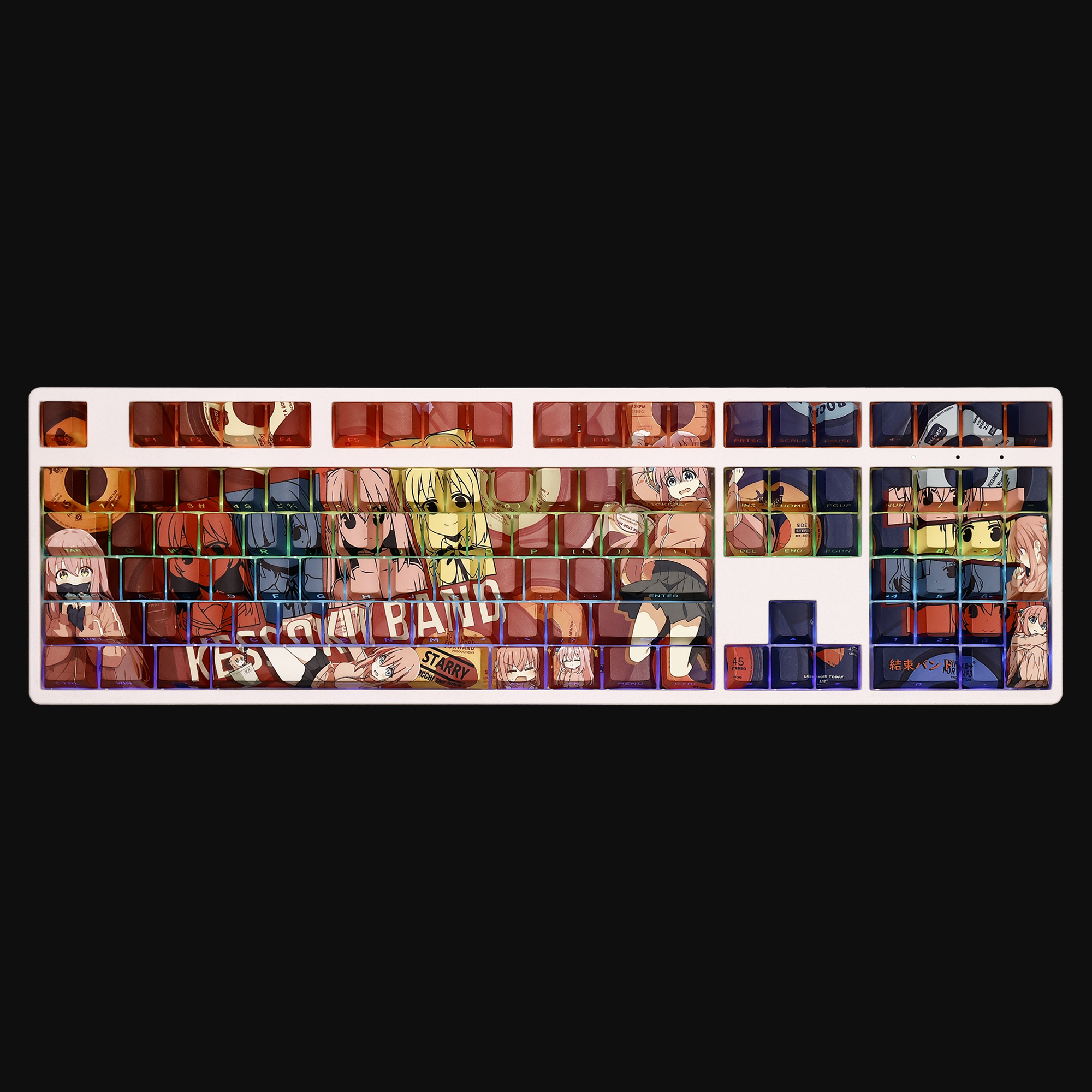 孤獨搖滾 108鍵 標準配列 衛星軸鍵帽-ZUIHANG SHOP