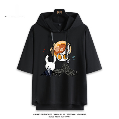 空洞騎士 Hollow Knight 連帽短袖T恤-ZUIHANG SHOP