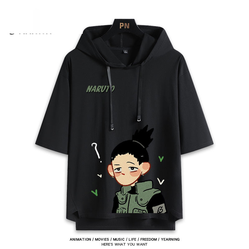 火影忍者 連帽短袖T恤