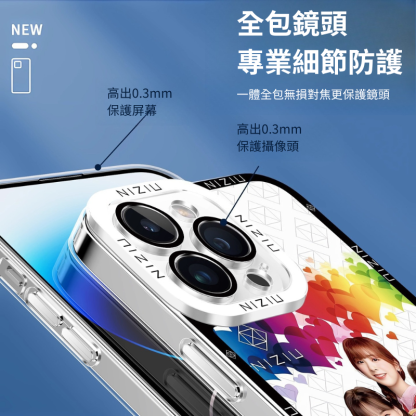 NIZIU 天使眼透明防摔軟殼