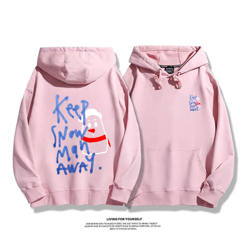 LINGORM 2025秋冬新款 親子情侶男女連帽衛衣