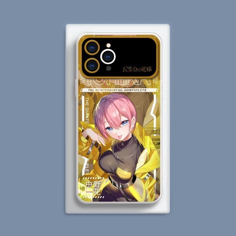五等分的花嫁液態大視窗全包矽膠防摔軟殼