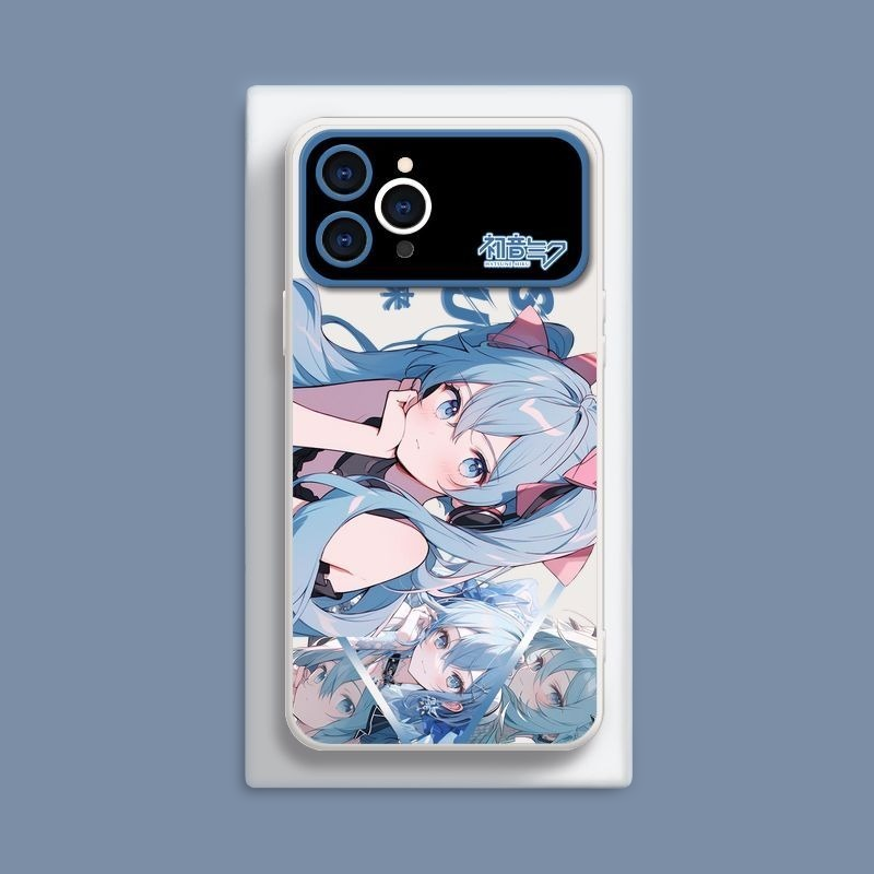 Miku初音未來液態大視窗全包矽膠防摔軟殼-ZUIHANG SHOP
