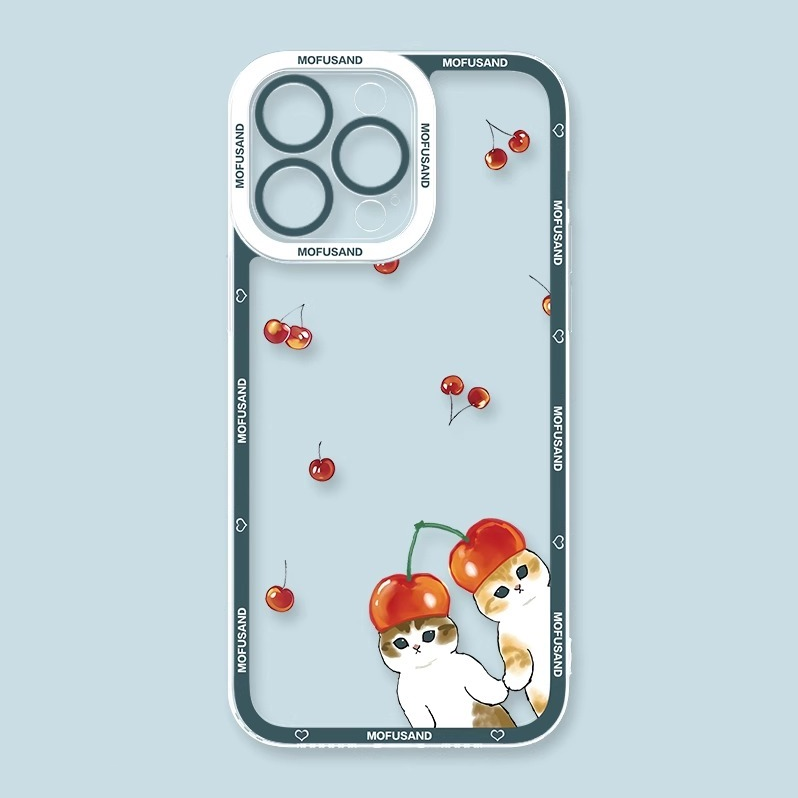 Mofusand貓貓天使眼透明防摔軟殼-ZUIHANG SHOP