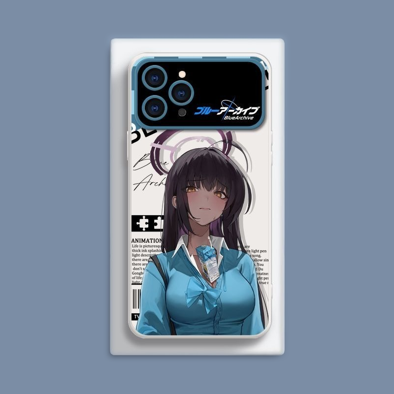 蔚藍檔案液態大視窗全包矽膠防摔軟殼-ZUIHANG SHOP