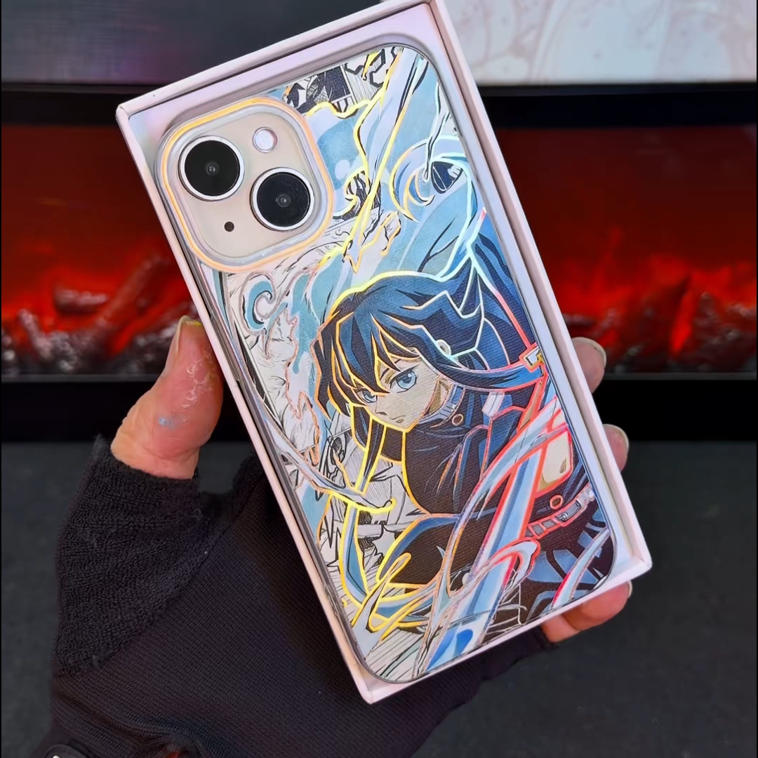 鬼滅之刃極光金防摔手機殼