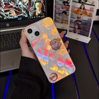 鬼滅之刃極光金防摔手機殼