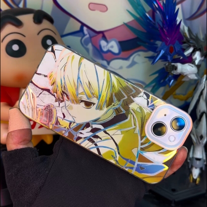 鬼滅之刃極光金防摔手機殼