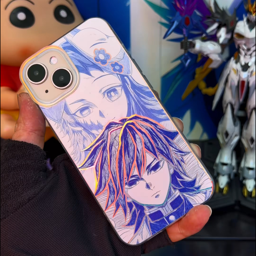 鬼滅之刃極光金防摔手機殼