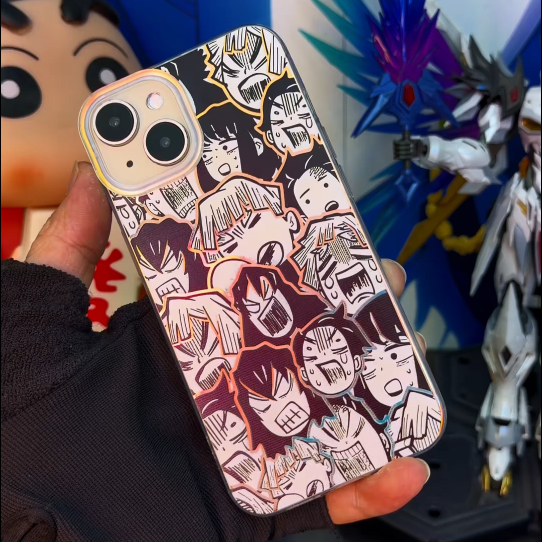 鬼滅之刃極光金防摔手機殼