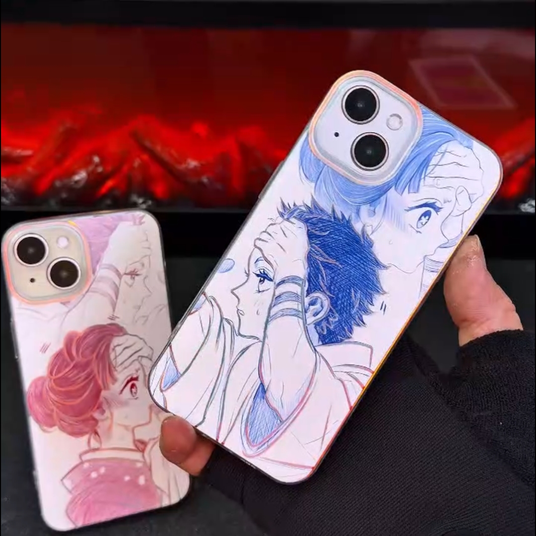 鬼滅之刃極光金防摔手機殼