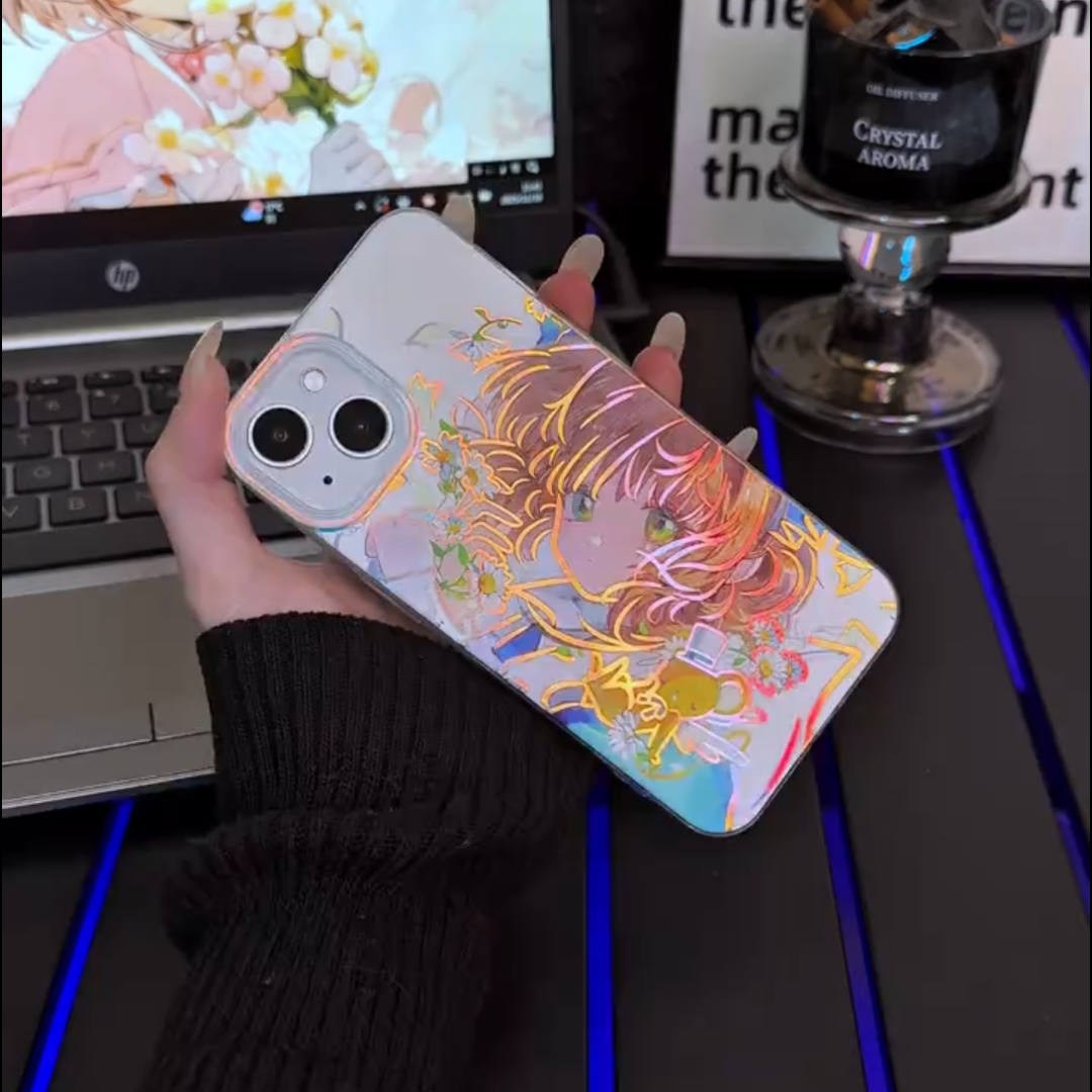 魔卡少女櫻極光金防摔手機殼