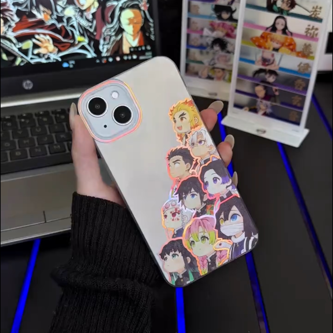 鬼滅之刃極光金防摔手機殼