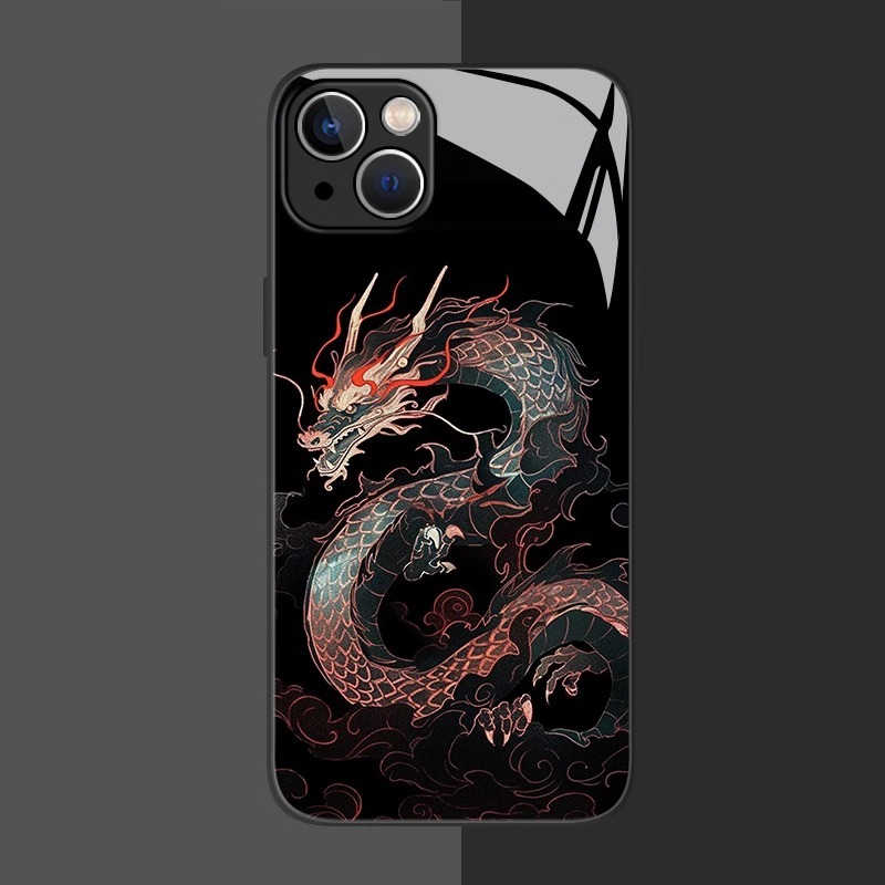 國潮黑龍新款高清全包防摔玻璃殼-ZUIHANG SHOP