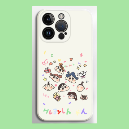 蠟筆小新液態矽膠全包防摔軟殼-ZUIHANG SHOP