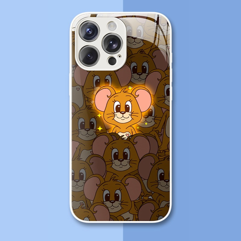 情侶系列新款高清全包防摔玻璃殼-ZUIHANG SHOP