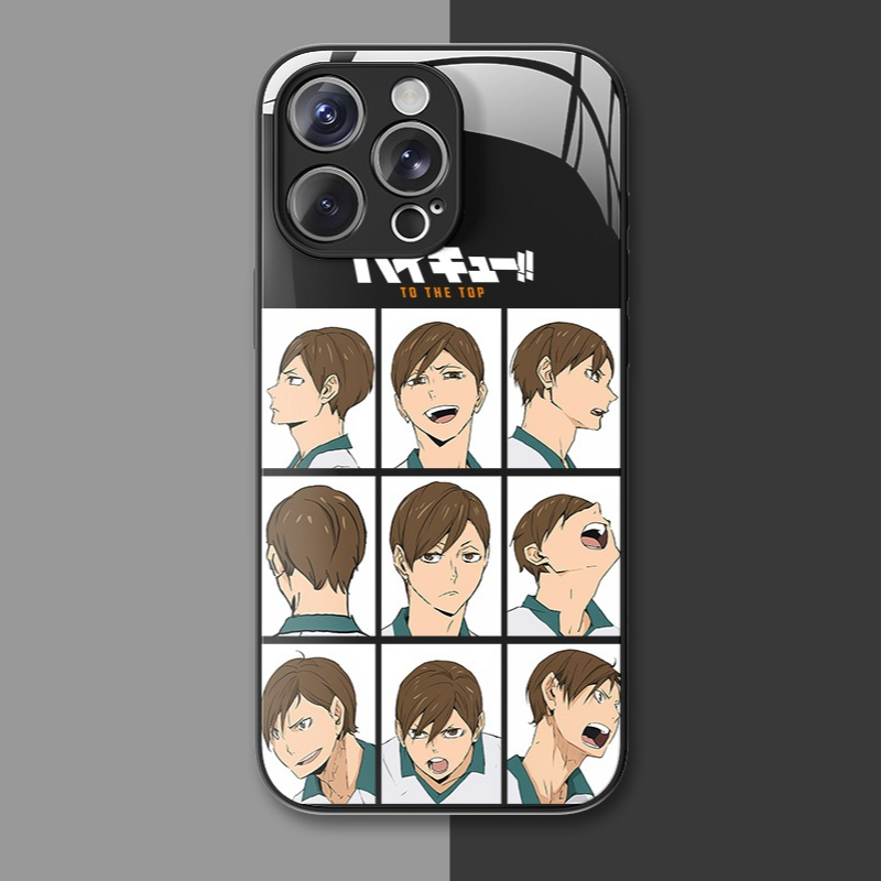 排球少年新款高清全包防摔玻璃殼-ZUIHANG SHOP