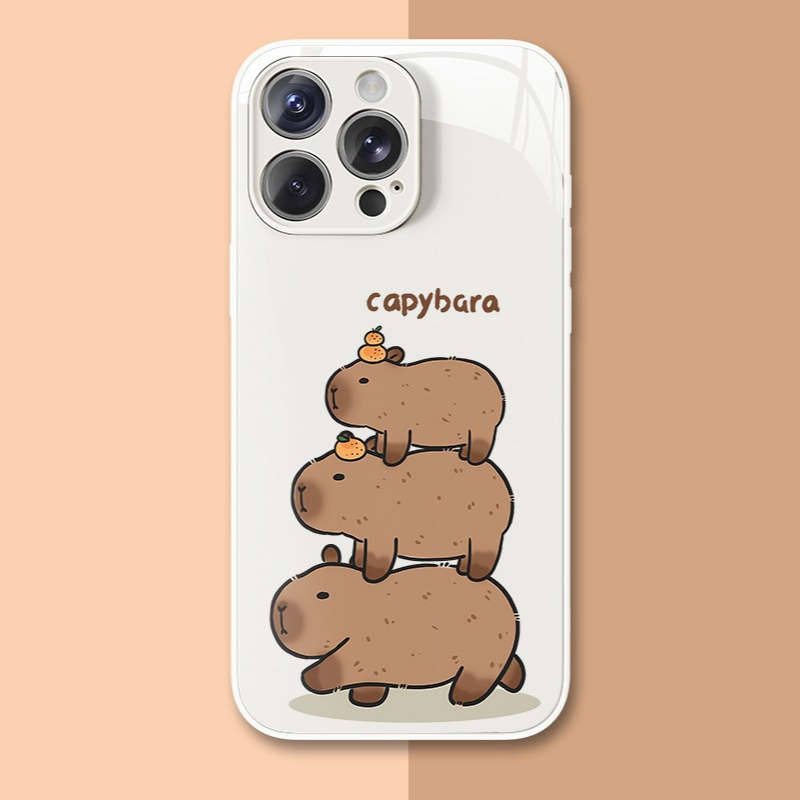 卡皮巴拉新款高清全包防摔玻璃殼-ZUIHANG SHOP