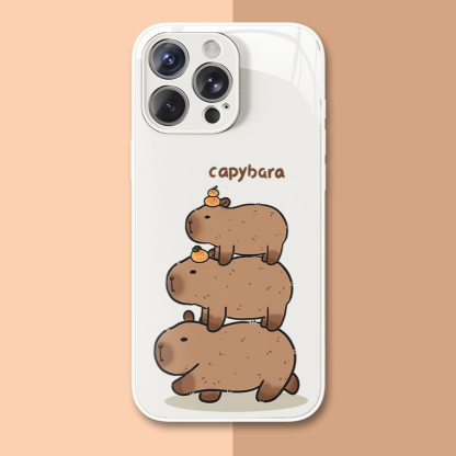 卡皮巴拉新款高清全包防摔玻璃殼-ZUIHANG SHOP