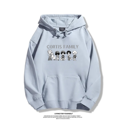 CORTIS 2025秋冬新款 親子情侶男女連帽衛衣