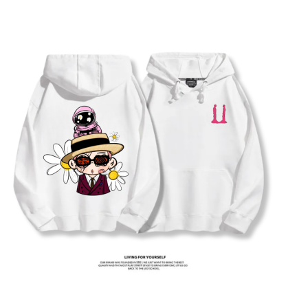 GD權志龍 2025秋冬新款 親子情侶男女連帽衛衣