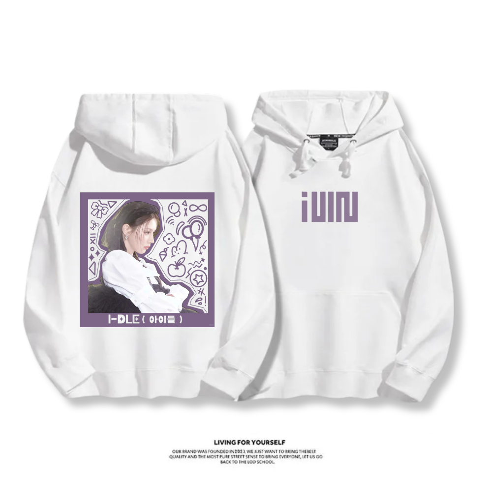 (G)I-DLE 2025秋冬新款 親子情侶男女連帽衛衣